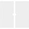 Ekena Millwork Knox Architectural Grade PVC Contemporary Ceiling Medallion, Two Piece, 32"OD x 3"ID x 11"C x 1"P CMP32KX2-03000 - alternate 3